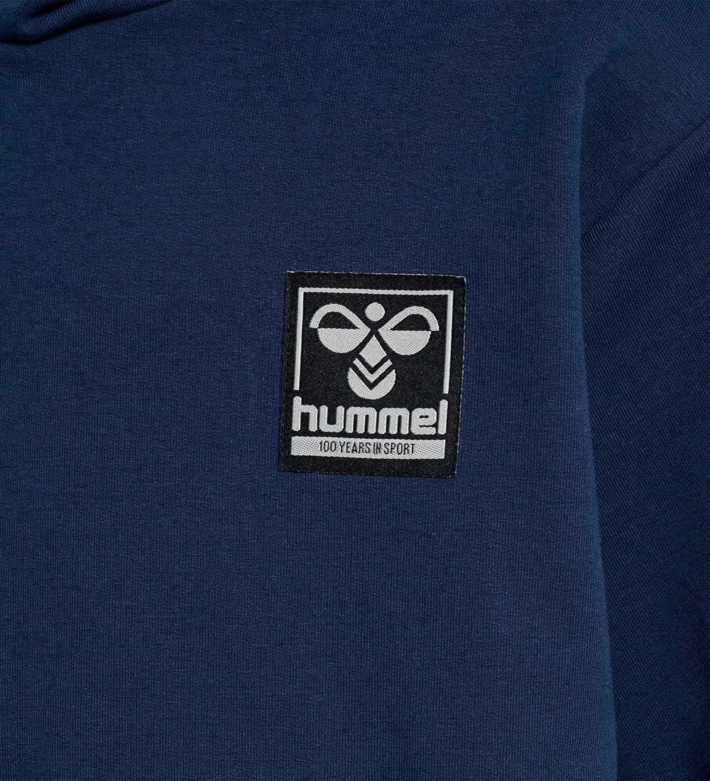 Hummel Hoodie - hmlOwen - Dress Blue