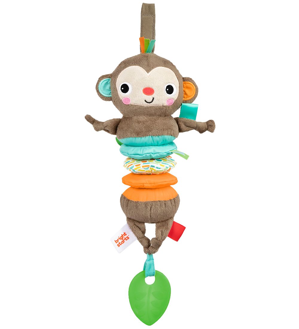 Bright Starts Clip Toy - Pull, Play & Boogie - Monkey