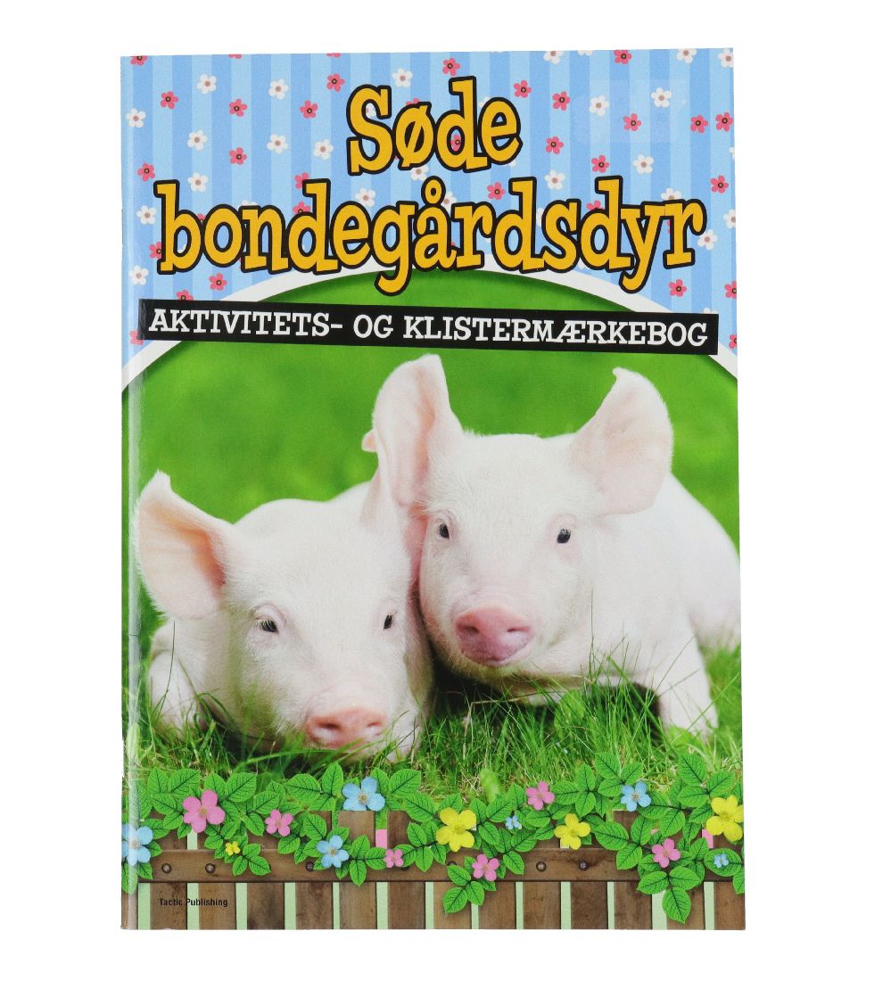 Cahier d'Activités av. Autocollants TACTIC - Doux Animaux de la