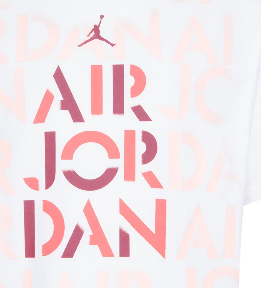 Jordan T-shirt - White w. Print