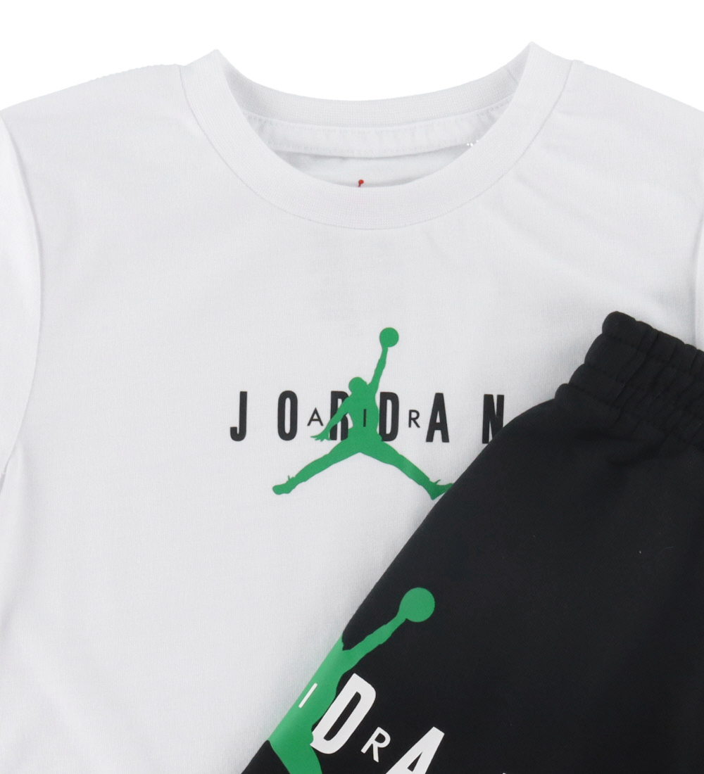 Jordan Shorts Set - T-shirt/Shorts - White/Black