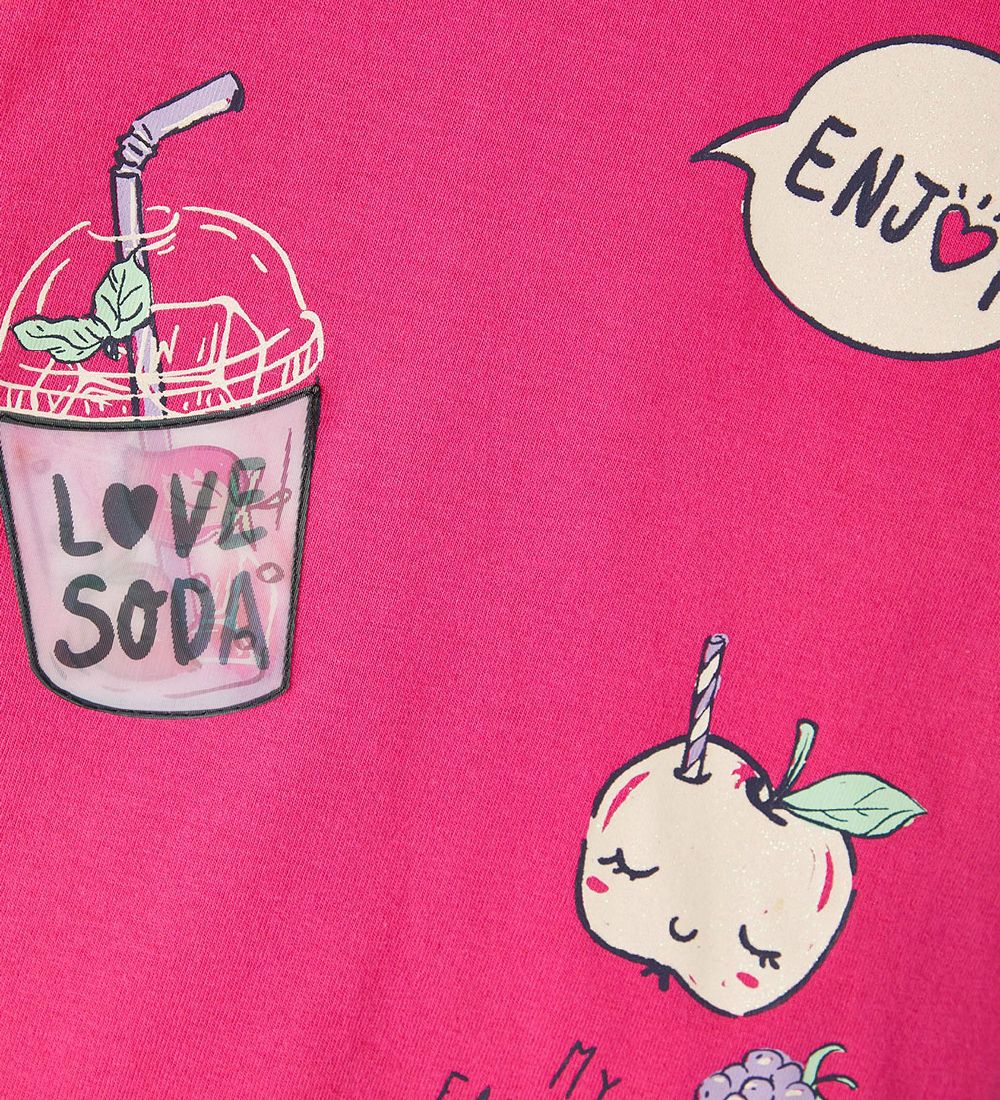 Name It T-shirt - NmfDenice - Pink Yarrow