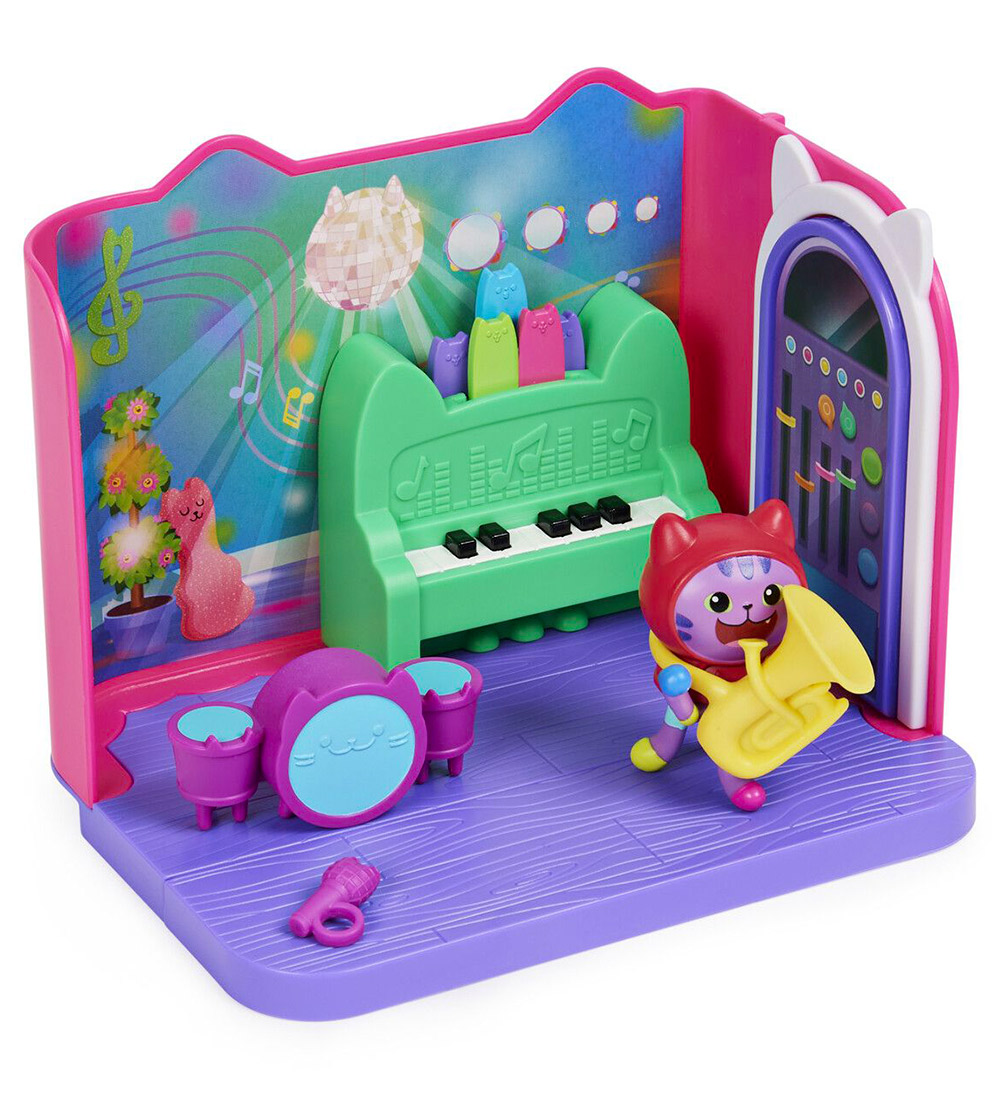 Gabby's Dollhouse Set - 8 Onderdelen - Daniel James Kattenkruid