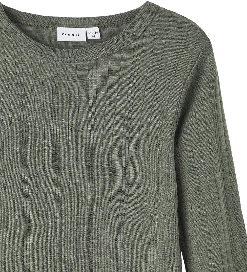 Name It Blouse - Wool - Noos - NmmWang - Beetle