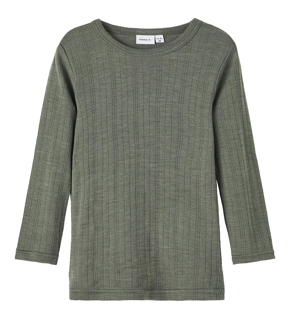 Name It Blouse - Wool - Noos - NmmWang - Beetle
