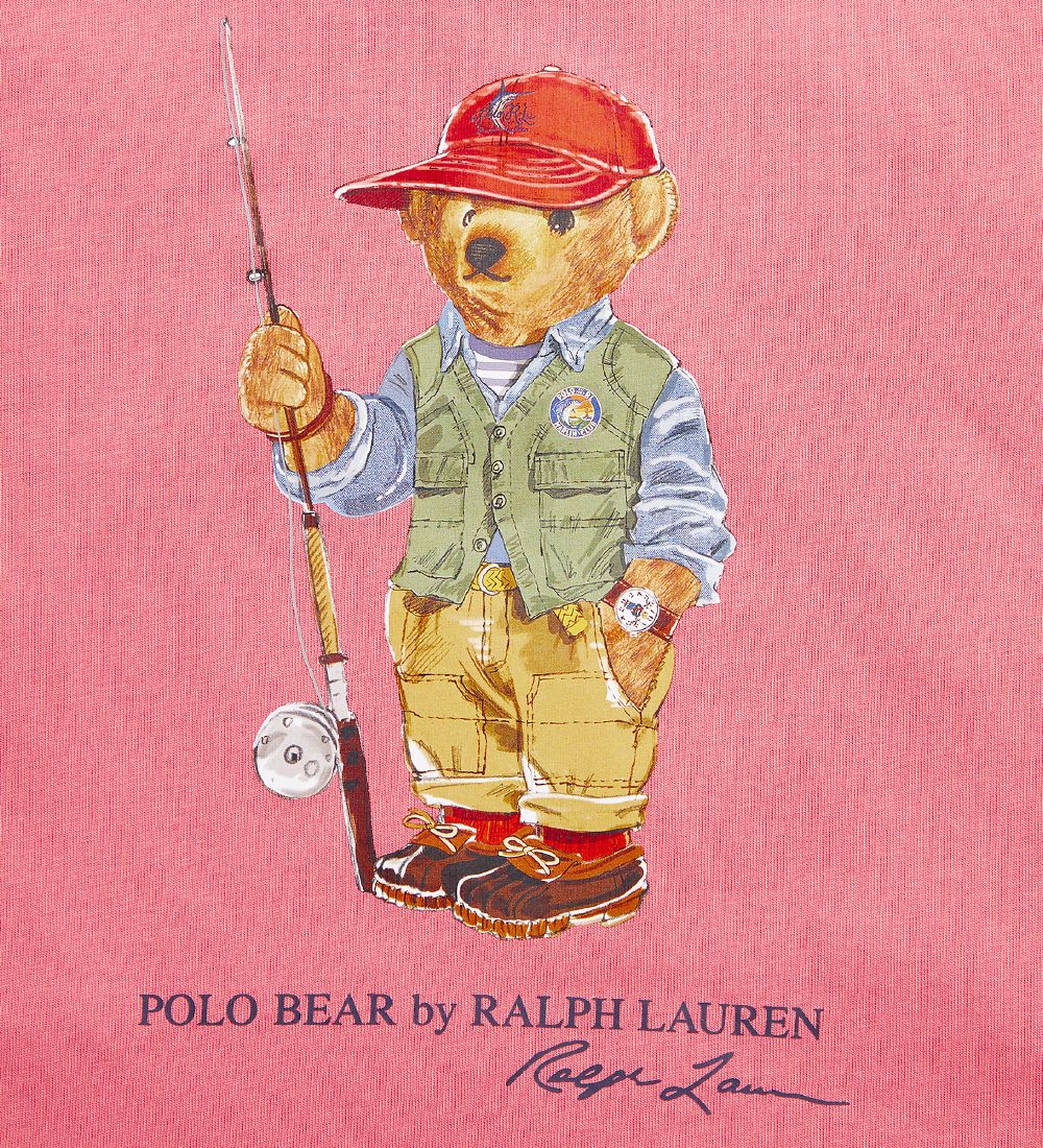 Polo Ralph Lauren T-shirt - Key West - Pink w. Soft Toy