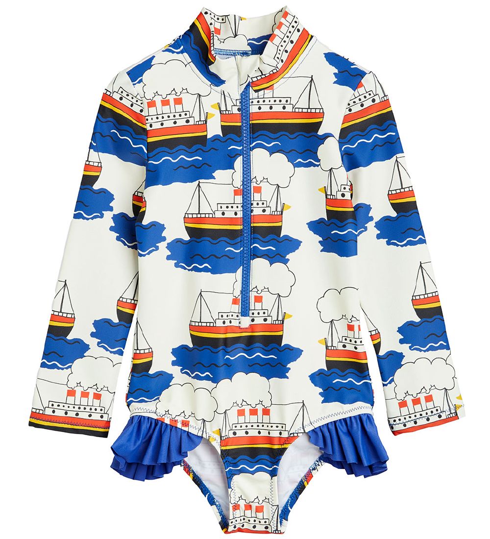 Mini Rodini Swimsuit - UV50+ - Ferry - Multi