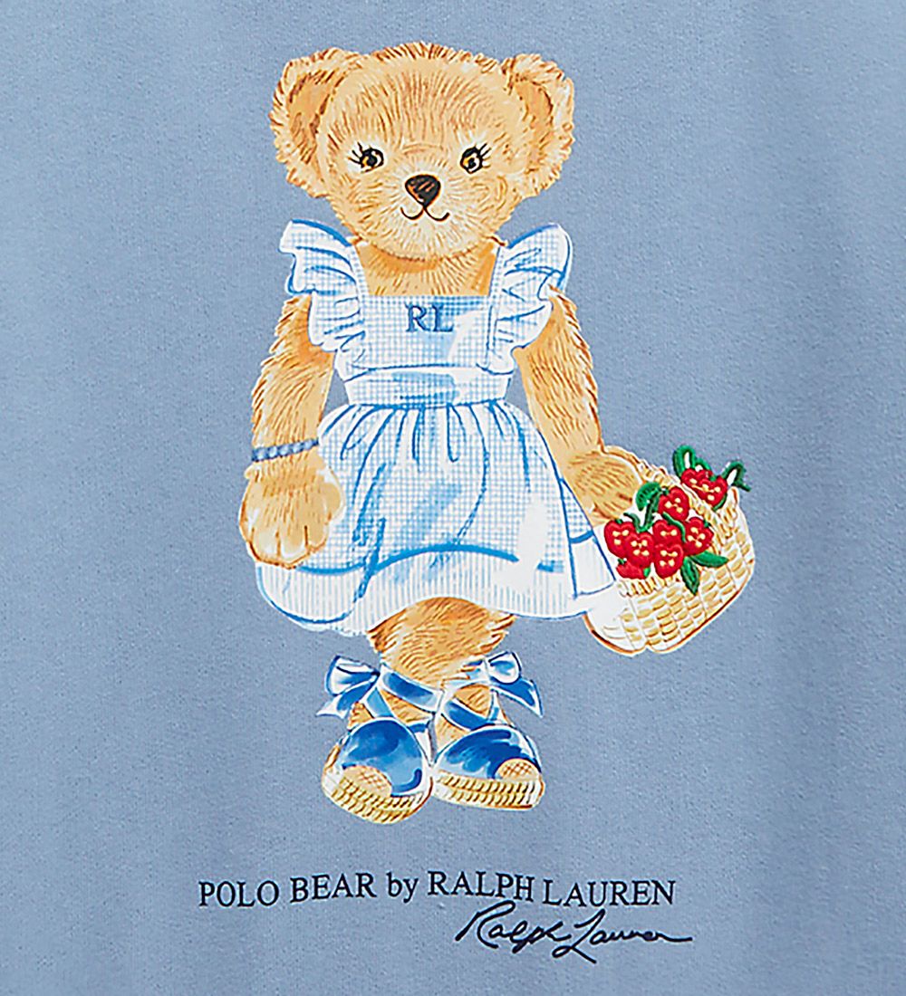 Polo Ralph Lauren Sweatshirt - Longwood - Blue w. Soft Toy