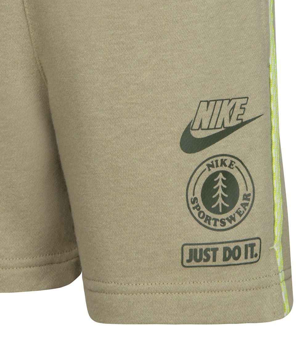 Shorts Nike - French Terry - Khaki