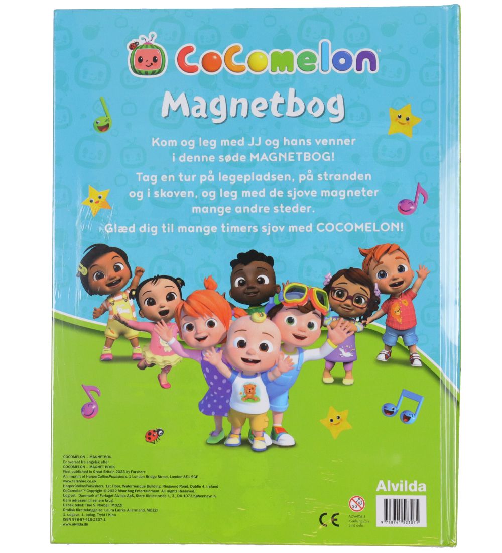 Alvilda Magnet Book - CoComelon - Danish