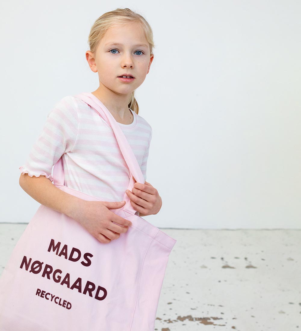 Mads Nrgaard T-shirt - Tuviana - Blushing Bride/Cloud Dancer
