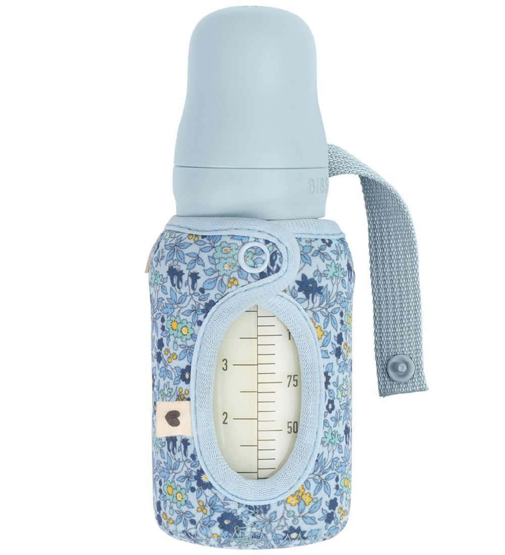 Bibs X Liberty Bottle Case - Little - Flowers - Baby Cloud