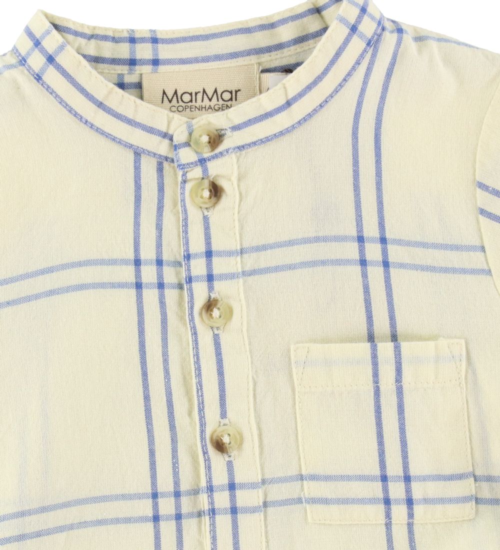 MarMar Bodysuit s/s - Rico - Blue Check