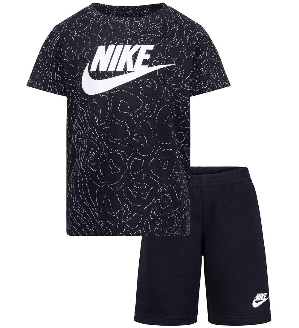 Nike Shorts Set - T-shirt/Shorts - Black