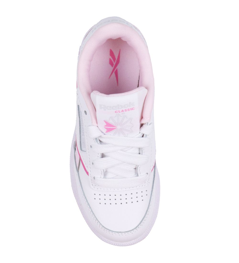 Reebok Shoe - Club C Revenge Kids Enfants - White/Pink