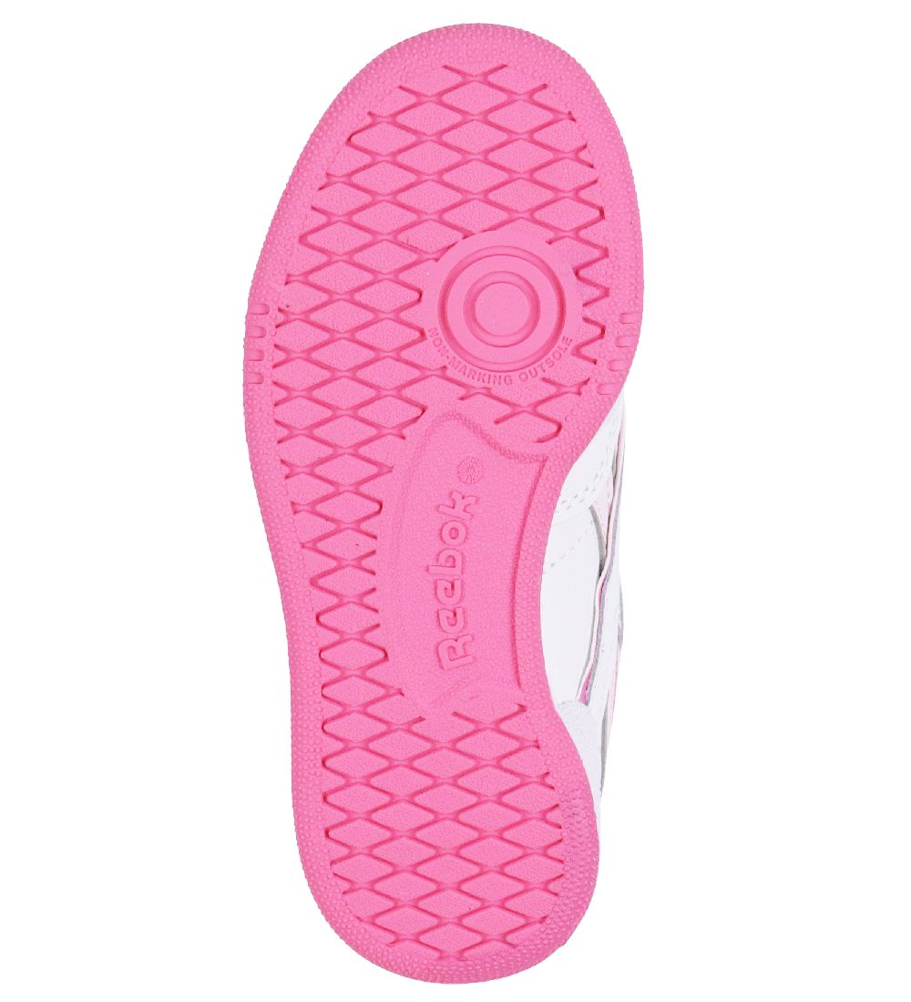 Reebok Shoe - Club C Revenge Kids Enfants - White/Pink