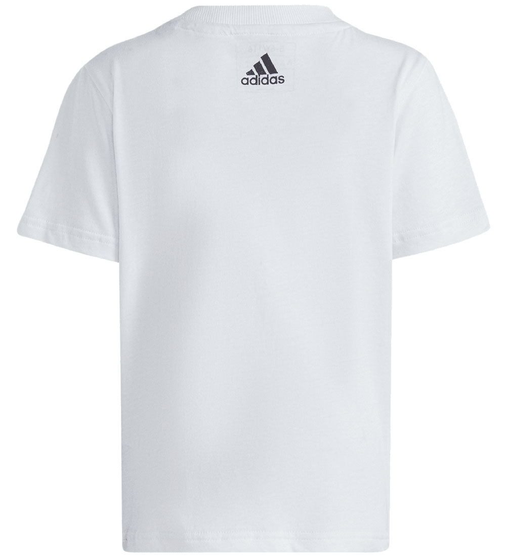 adidas Performance T-shirt - LK Lin CO Tee - White/Black