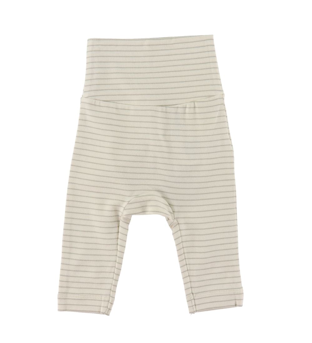 MarMar Trousers - Modal - Piva - White Sage Stripe