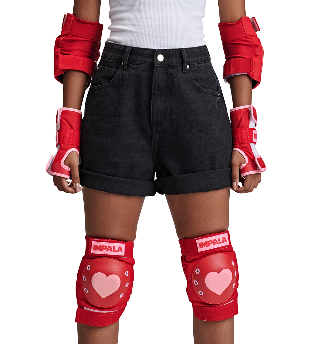 Impala Protection Set - Adult - Red Hearts