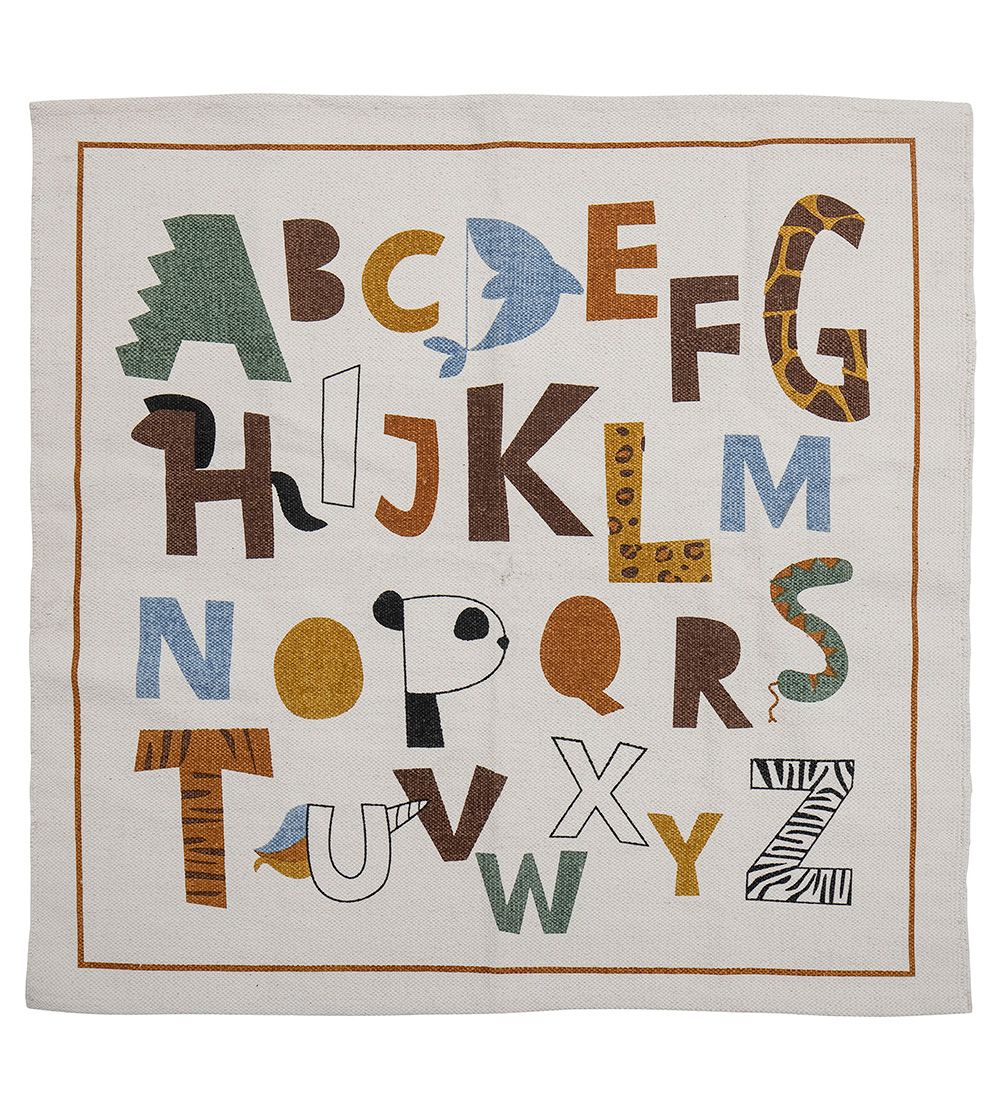 Bloomingville Rug - 110x110 cm - Memo - Natural