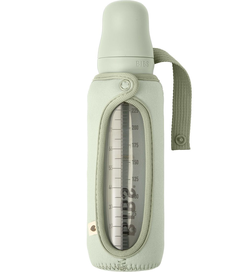 BIBS X Liberty Flaska Hulstur - Stór - 225 ml - Sage