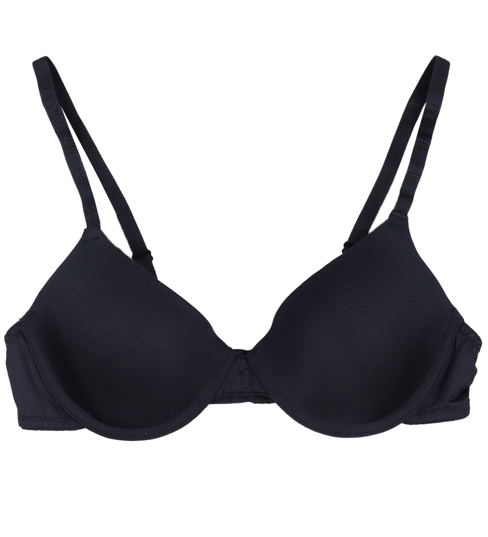 DIM Bra W. Hanger - Microfiber - Black