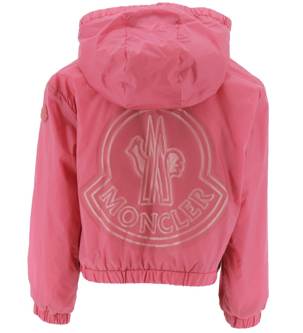 Moncler Jacket - Terbish - Dark Pink w. Logo
