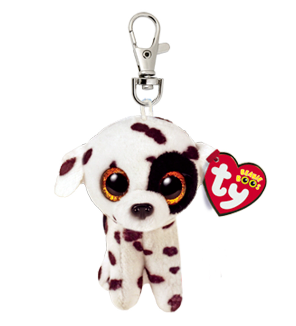 Ty Keychain w. Soft Toy - Beanie Boos - 10 cm - Luther