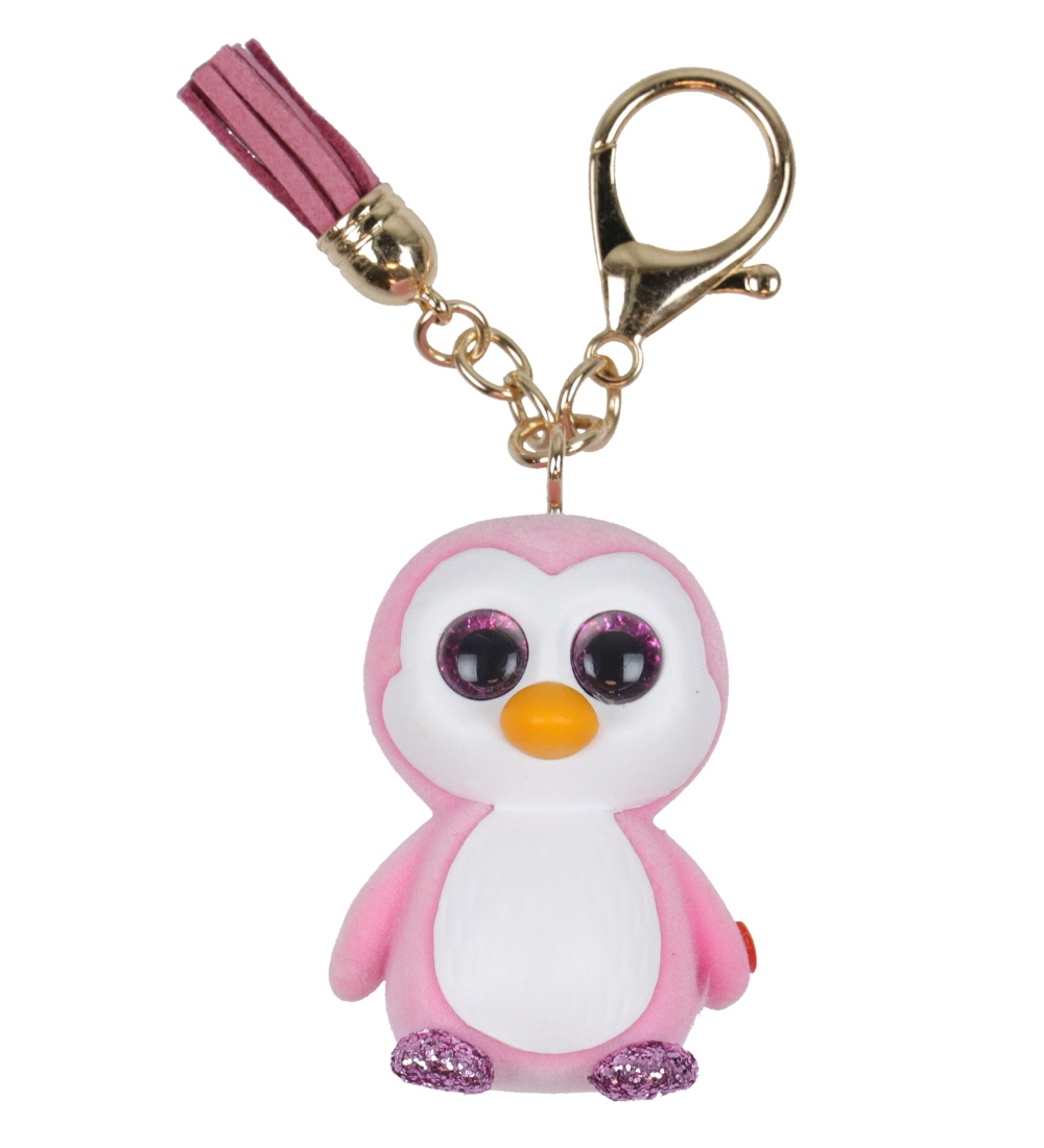 Porte-clés av. Peluche Ty - Mini Boos - 6 cm - Diapositives