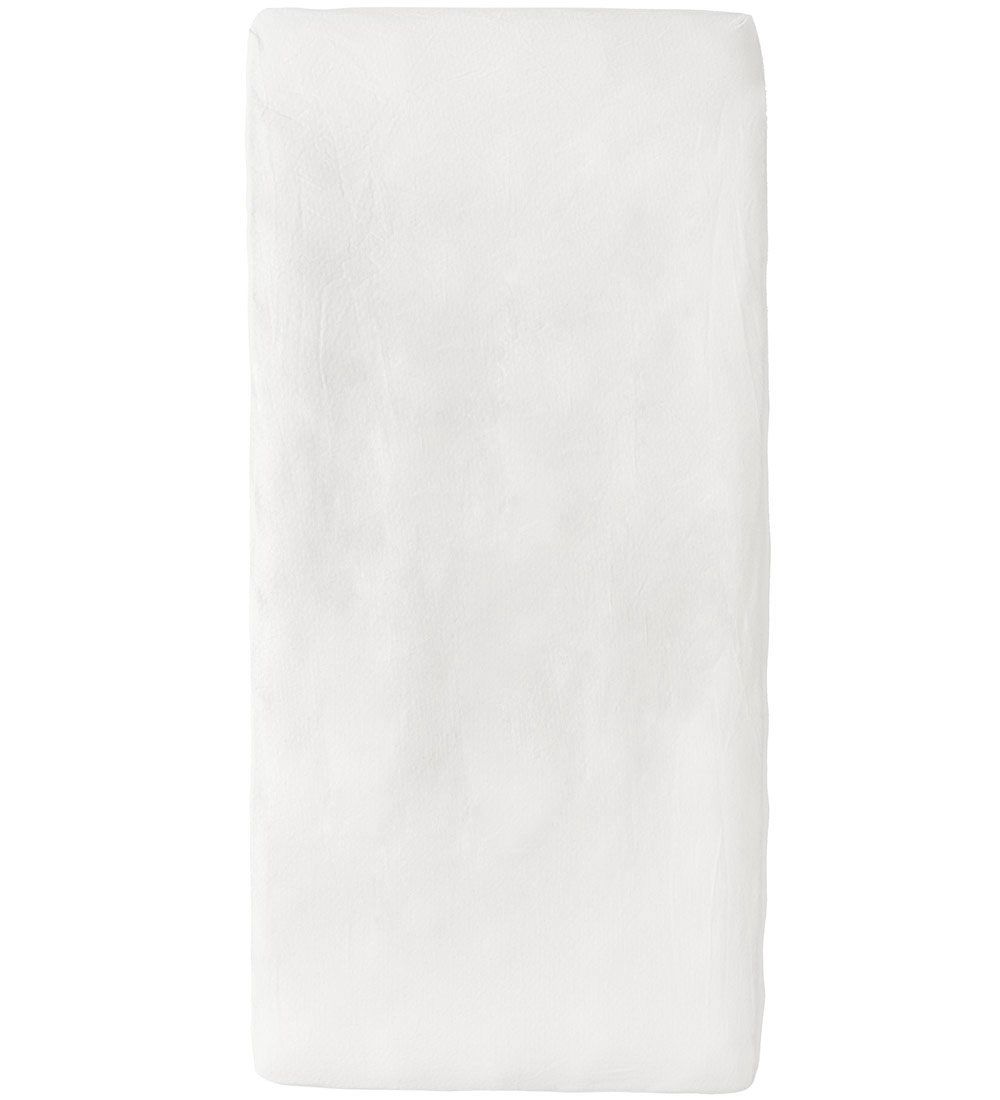 Nsleep Stretch Bed Sheet - Baby - 60x120 cm - White