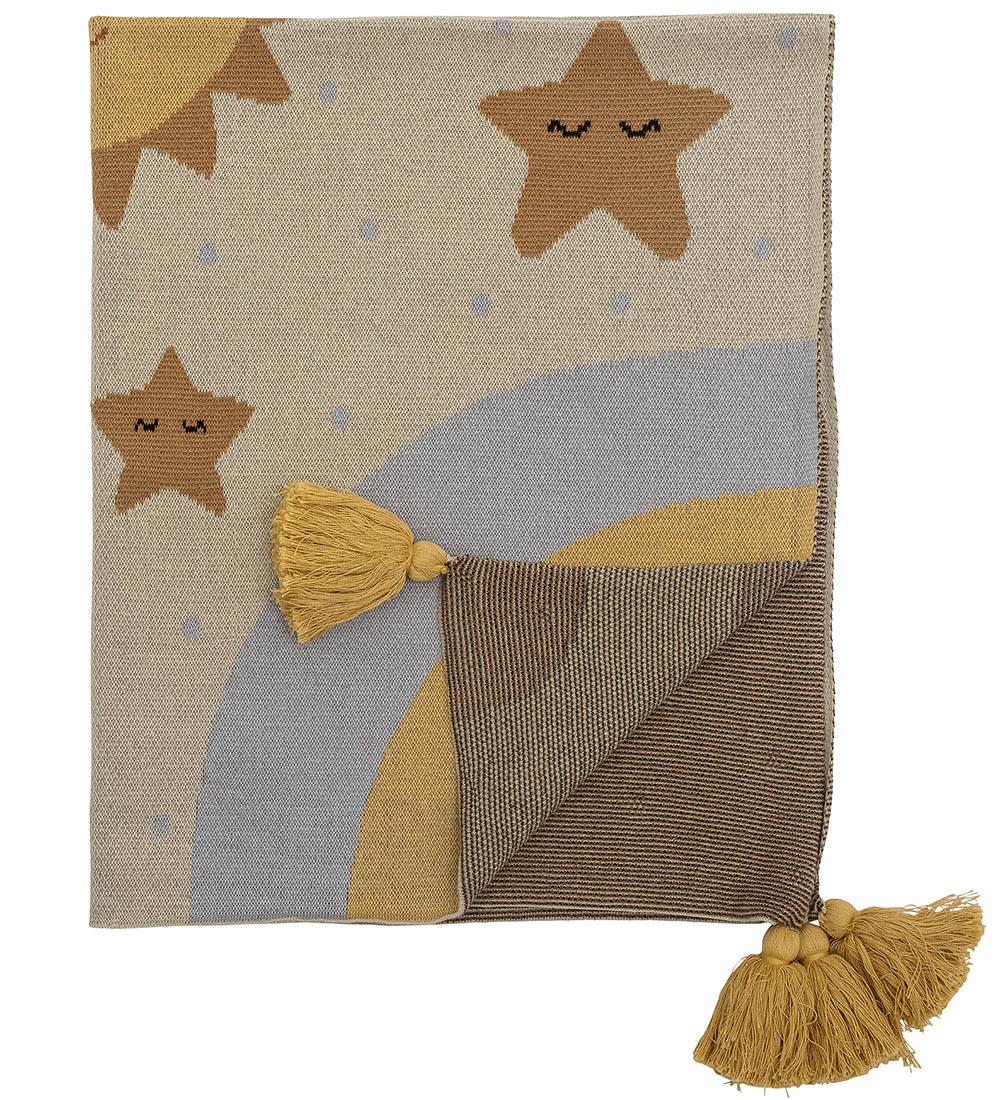 Couverture Bloomingville - Vigge - Jaune