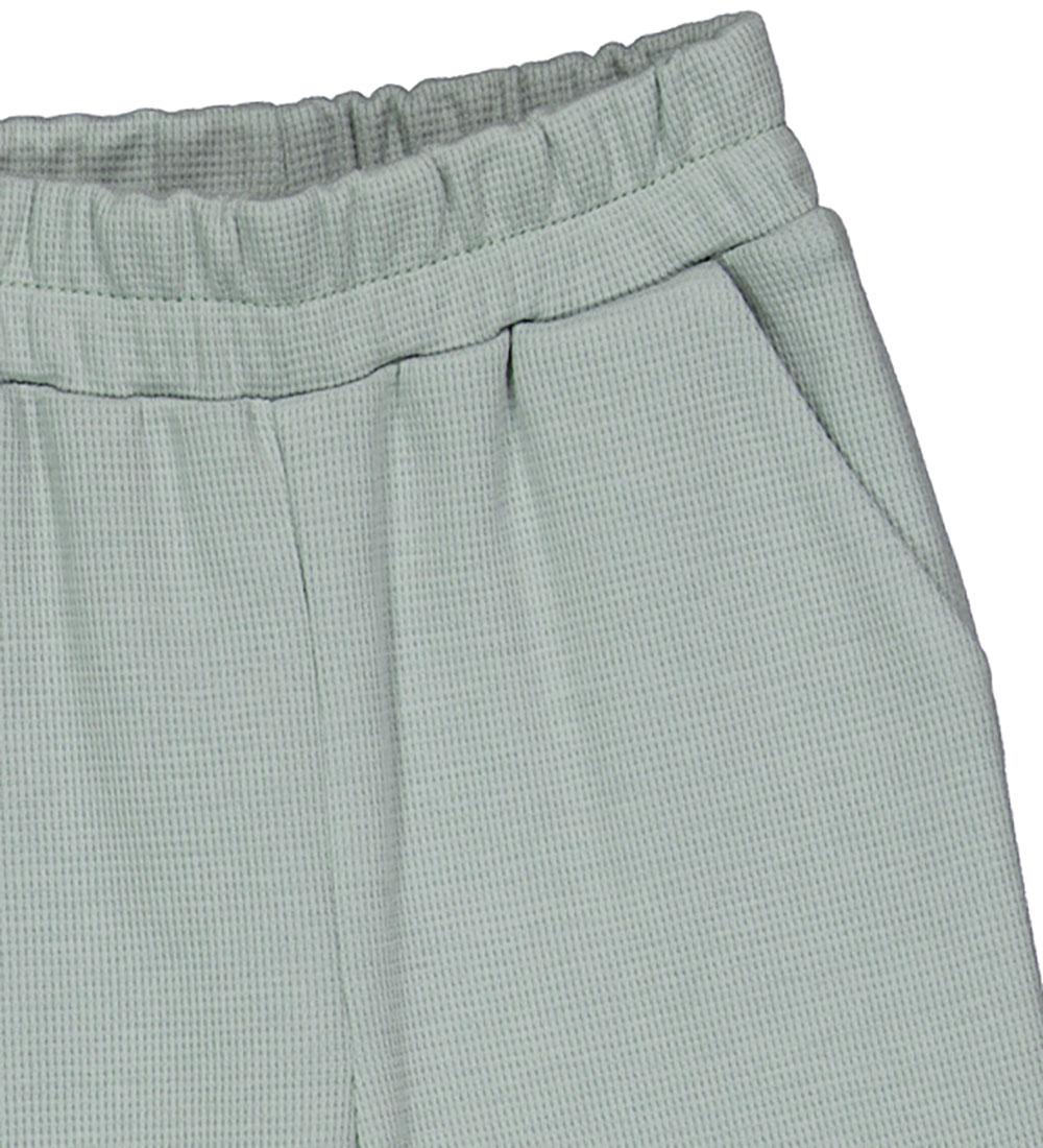 Müsli Trousers - Waffle - Spa Green