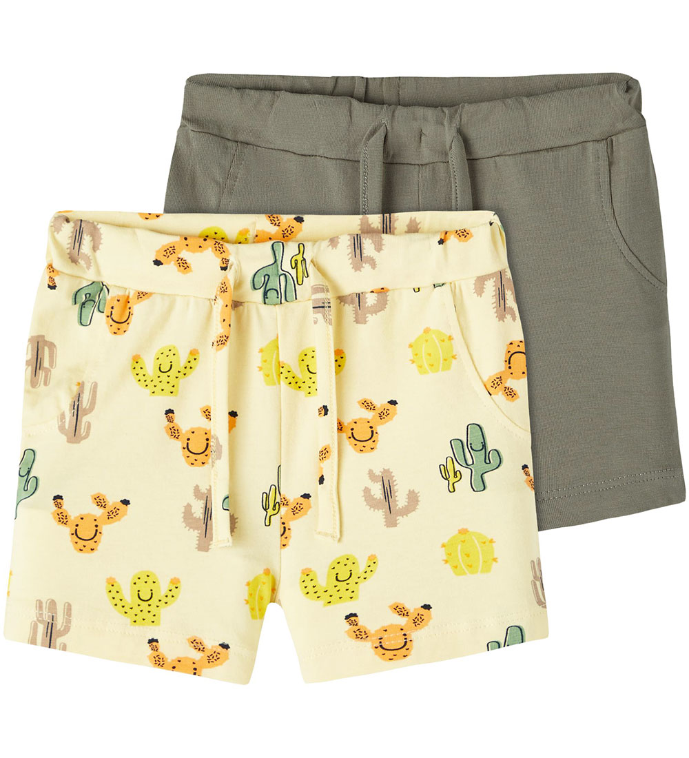 Name It Shorts - NbnJobbi - 2-Pack - Double Cream