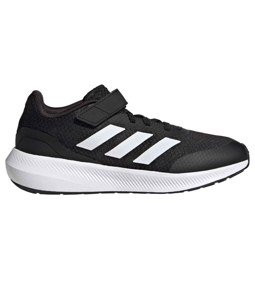 Chaussures adidas Performance - RUNFALCON 3.0 EL K - Noir/Blanc