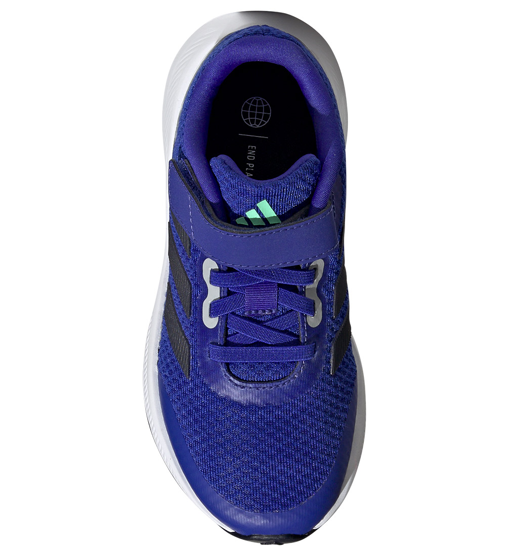 adidas Performance Schoenen - RUNFALCON 3.0 EL K - Blauw/Wit/Zwa