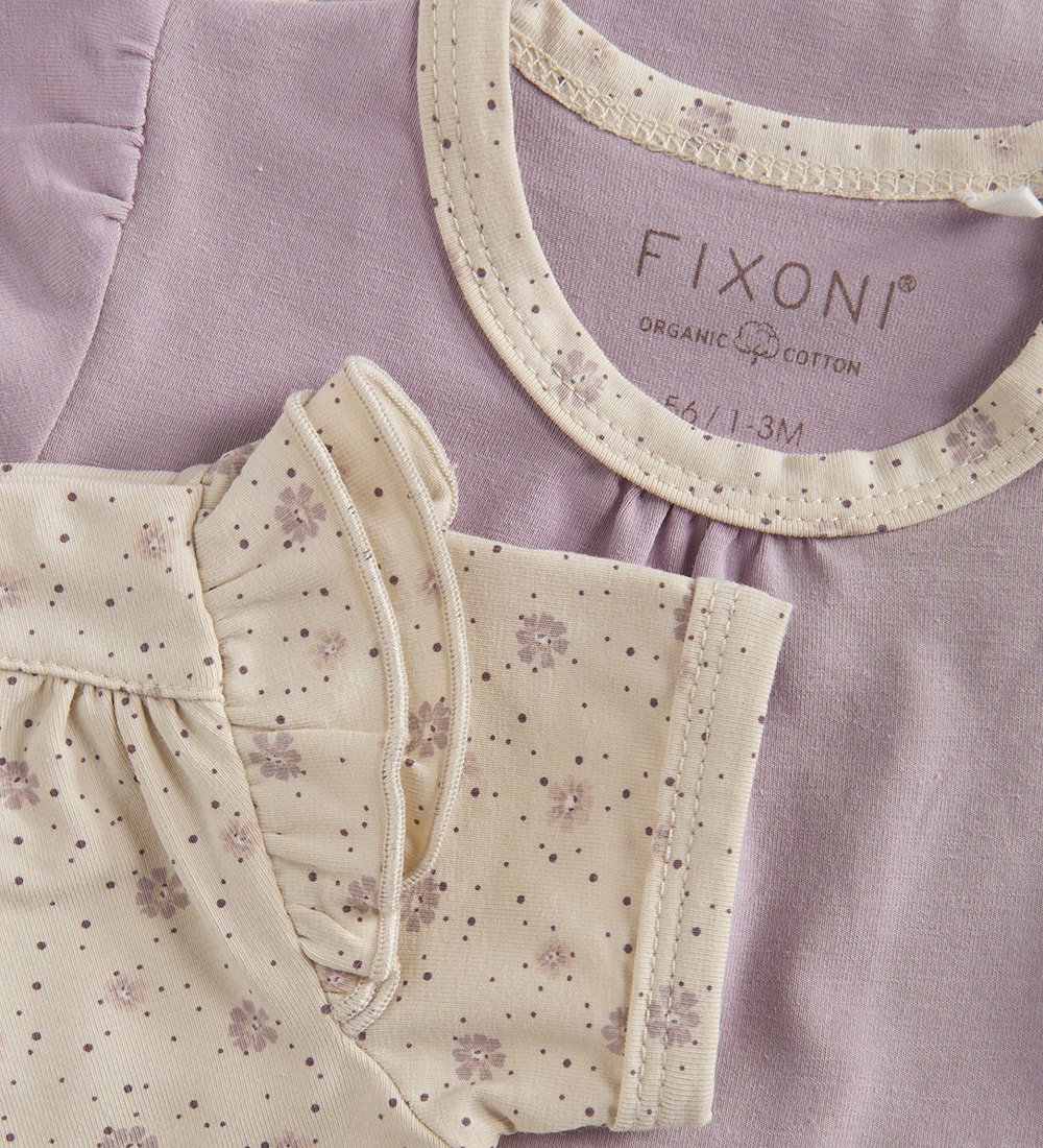 Fixoni Bodysuit s/s - 2-Pack - Nirvana