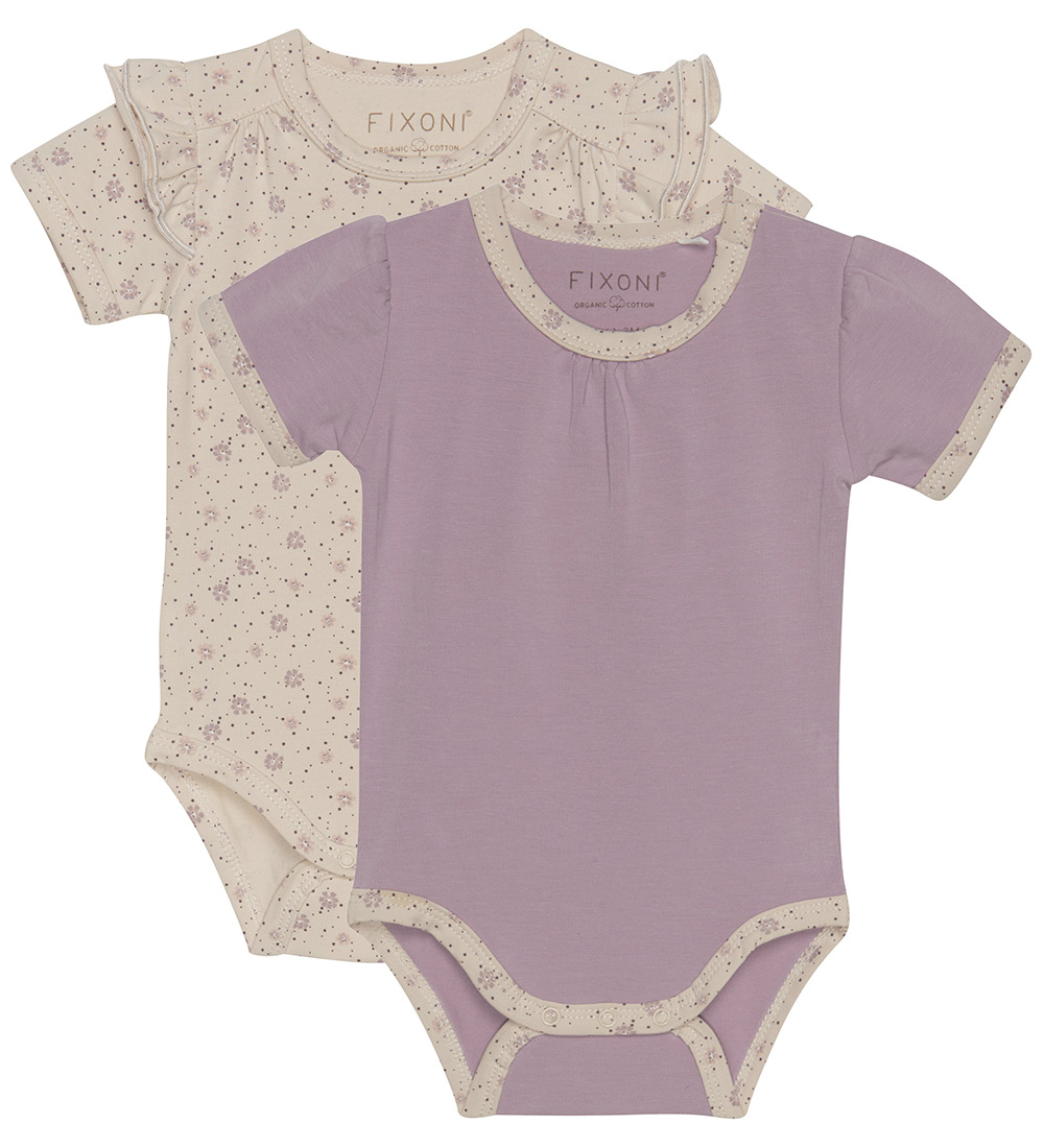 Fixoni Bodysuit s/s - 2-Pack - Nirvana
