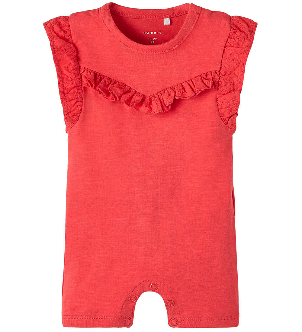 Name It Summer Romper - NbfJoline - Watermelon