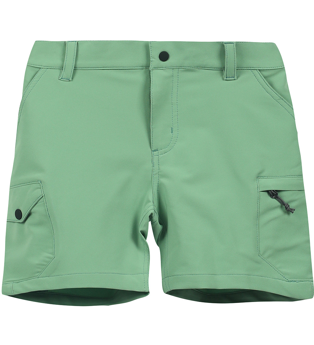 Color Kids Shortsit - Outdoor - Venytä - Green Bay