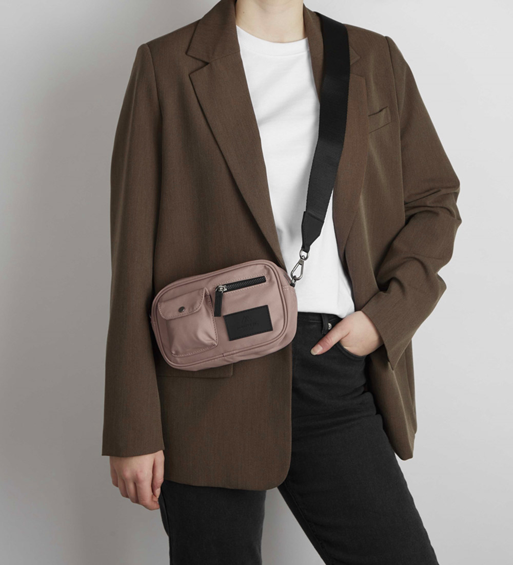 Markberg Shoulder Bag - DarlaMBG - Small Cross - Soft Blush/Blac