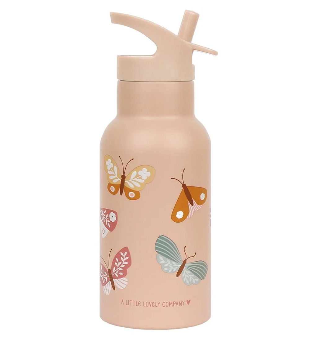 A Little Lovely Company Drikkeflaske - 350 ml - Rustfritt Stål