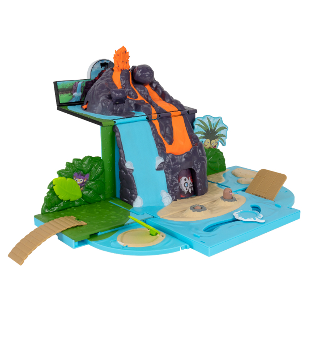 Pokémon Play Set - Carry ´N Go Volcano - Pikachu