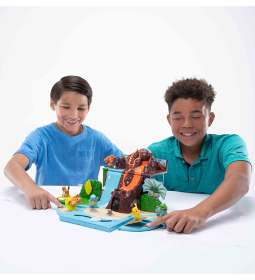Pokémon Play Set - Carry ´N Go Volcano - Pikachu