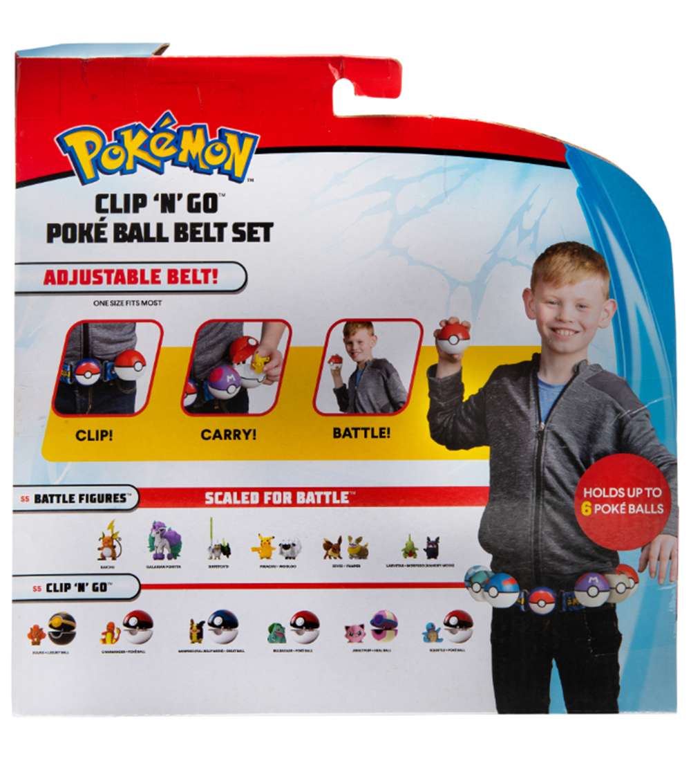 Pokémon Belt Set - Pikachu - Clip 'N' Go