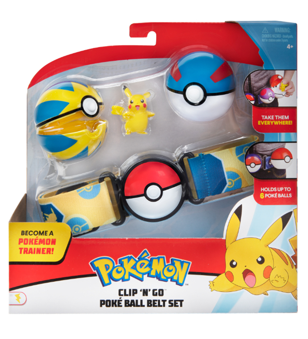 Pokémon Belt Set - Pikachu - Clip 'N' Go
