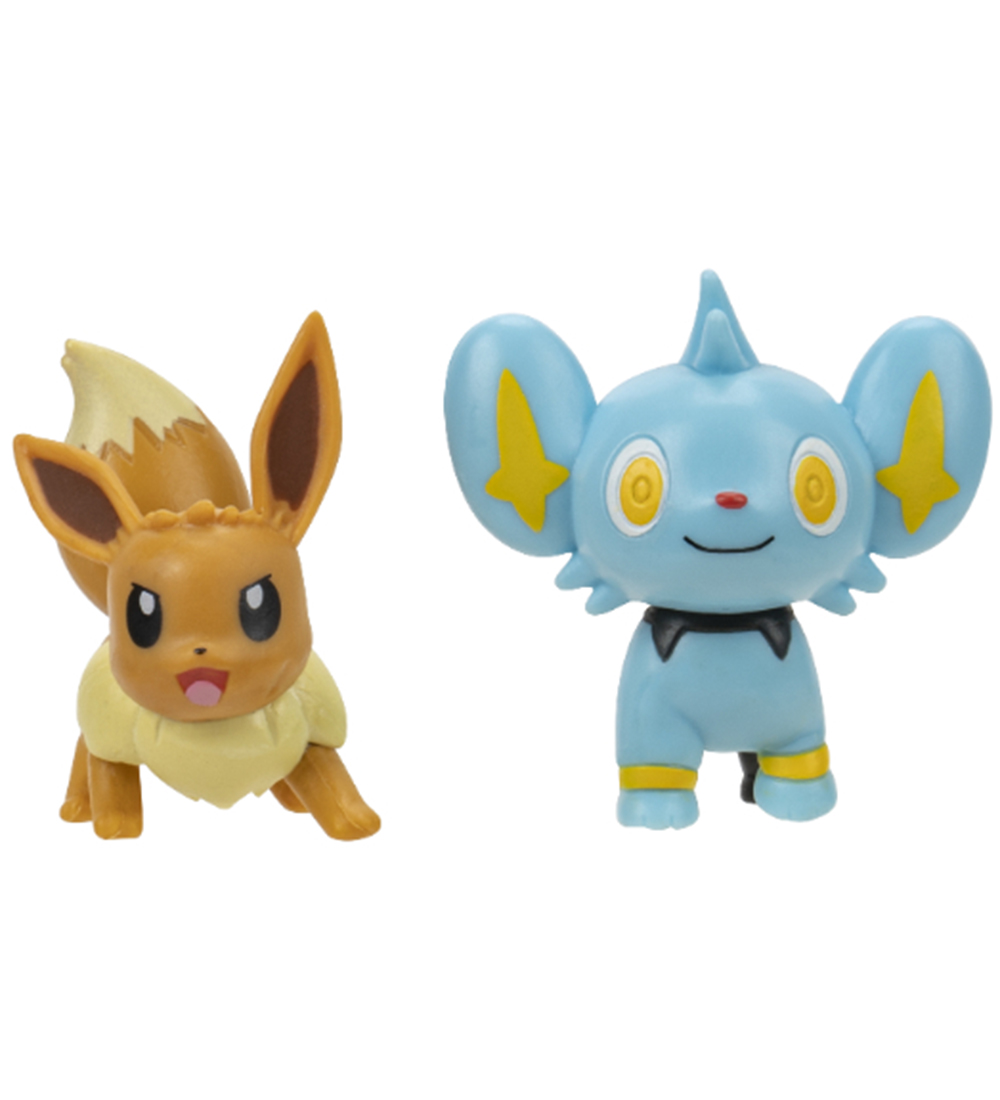 Pokémon Toy Figurine - 2-Pack - Battle Figure Pack - Eevee/Shinx
