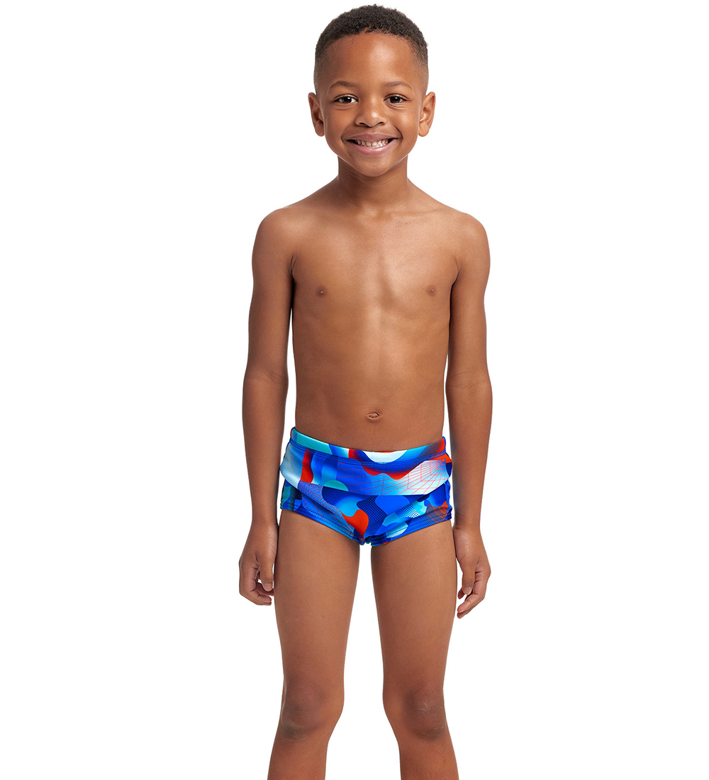 Funkita Swim Trunks - UV50+ - Printed - Battle Blue