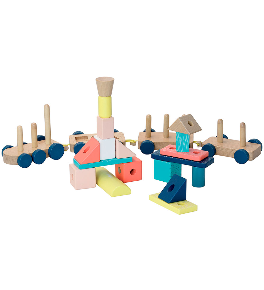 Vilac Stack train - 22 Parts - Wood