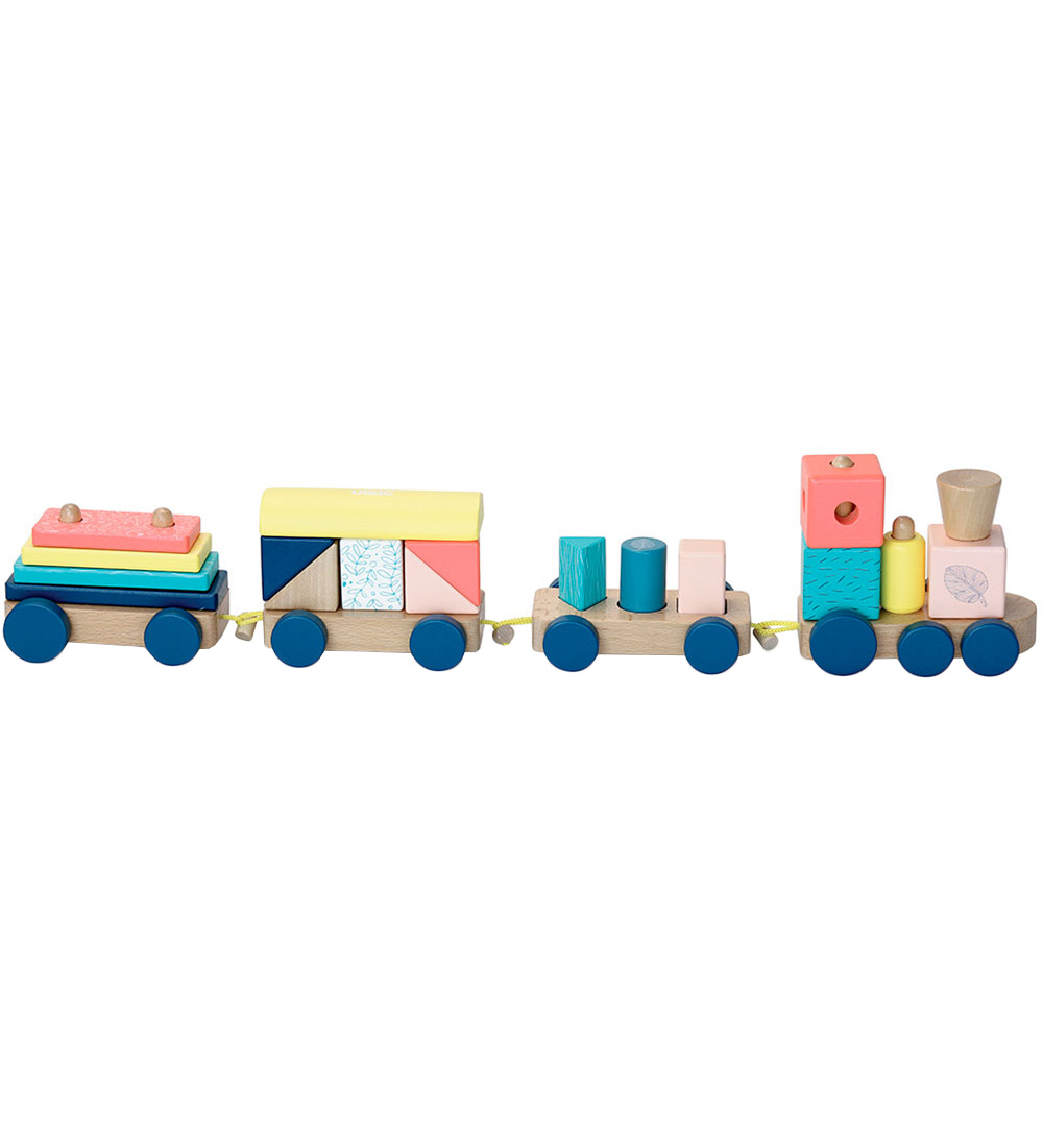 Vilac Stack train - 22 Parts - Wood