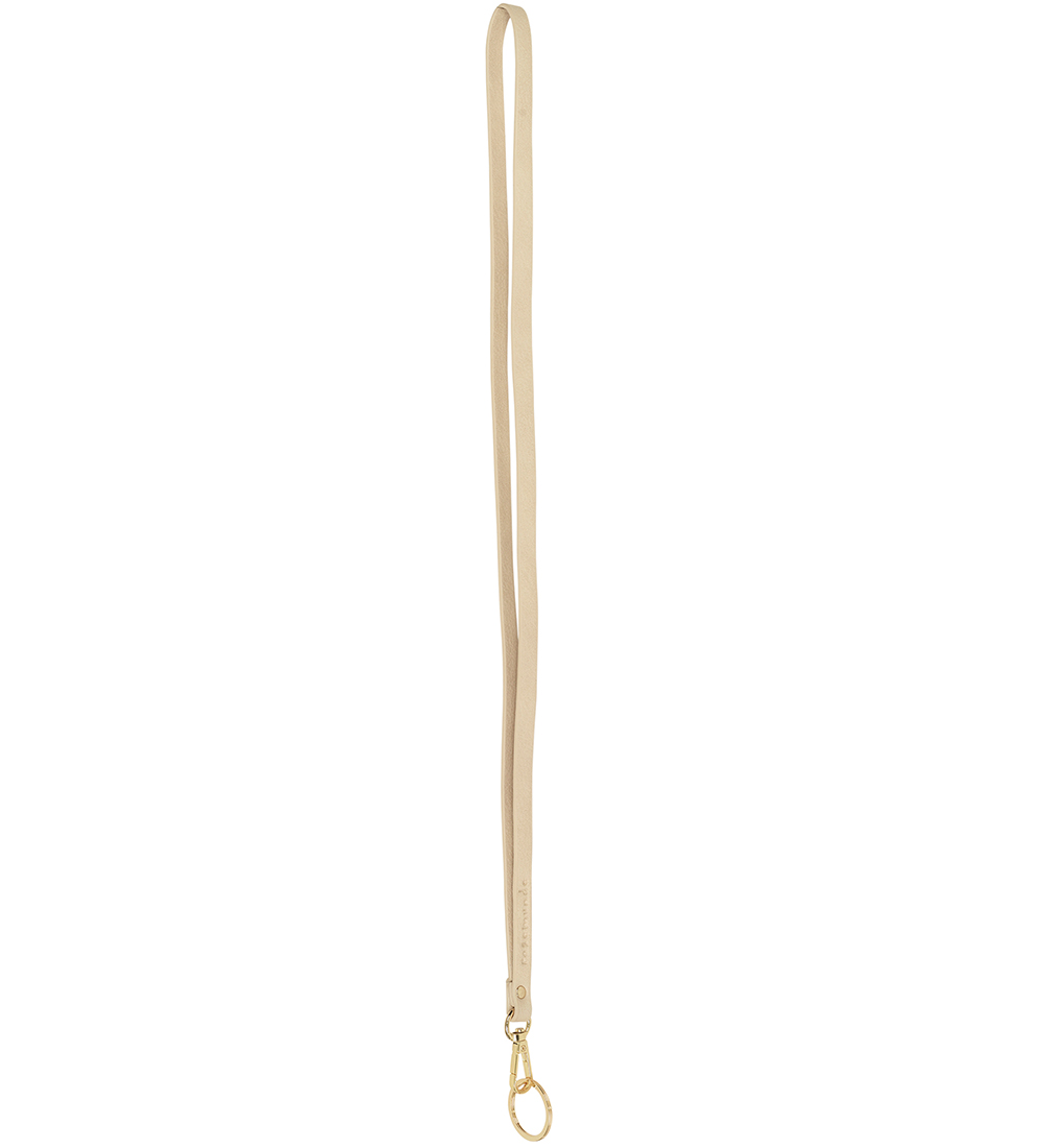 Rosemunde Keychain - Pure Sand Gold